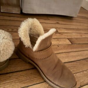 Cozy Tan UGG Shearling-Lined Boots